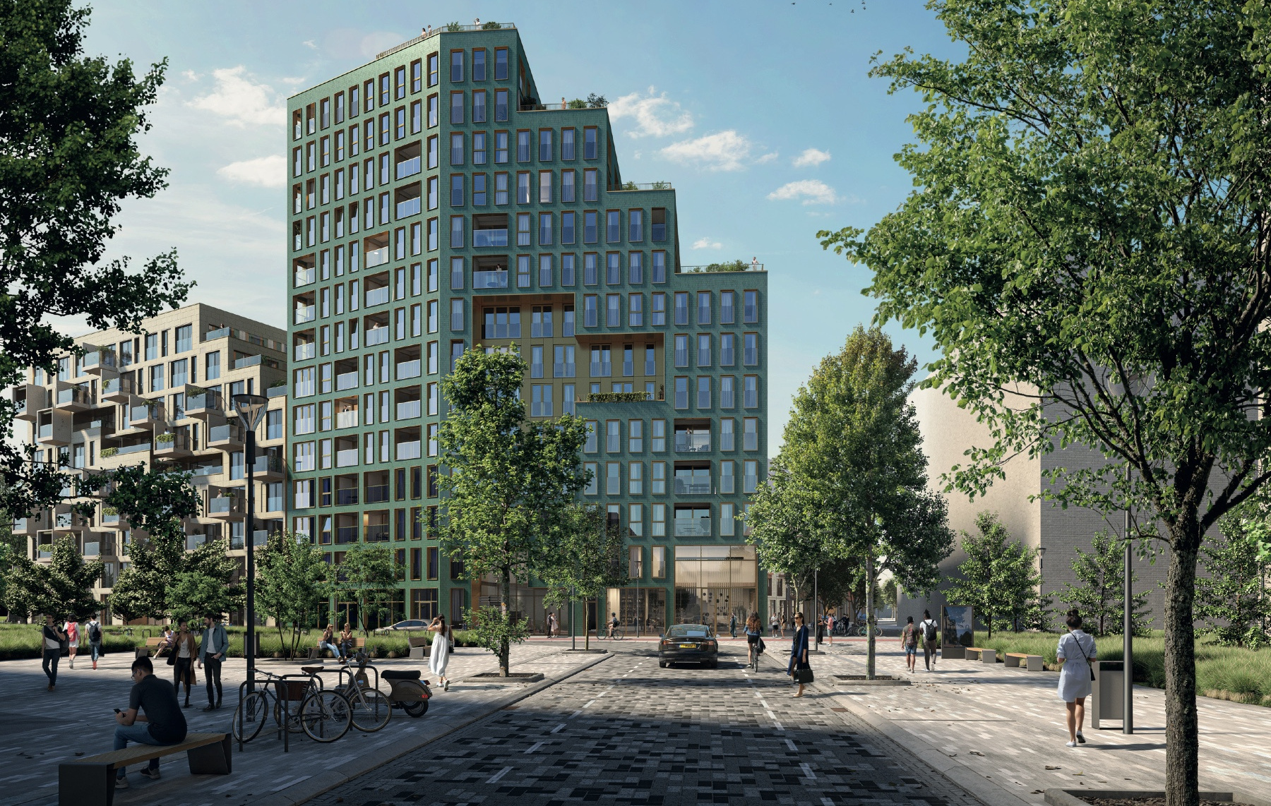 Hyde Park Knightsbridge — modern residential building in Hoofddorp